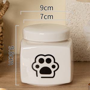 Handmade Modern Ceramic <strong>Pet</strong> Cremation <strong>Urn</strong> Personalised Casket Pattern Keepsake Memorial for Dogs/Cats Handmade in the <strong>UK</strong> - Product Image 6