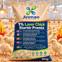 Additif alimentaire Jinmao 1% pour poulets pondeurs : Minéraux et oligo-éléments de qualité alimentaire pour animaux, favorisant la nutrition