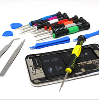 Kit d'outils d'ouverture SOLUDE 16 en 1 pour IPHONE5 4S 4 Samsung Blackberry Motorola, Nokia, HTC Series Mobile Phone