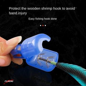 Housse de protection multi-couleurs spéciale pour hameçons à crevettes et calamars, housse de rangement portable en forme de <span class=keywords><strong>parapluie</strong></span> pour hameçons de pêche en mer - Product Image 3