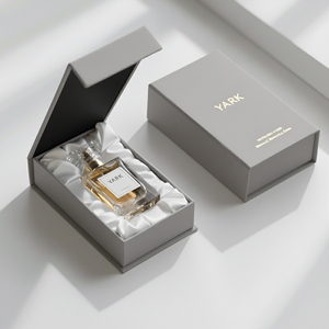 공장 도매 사용자 정의 인쇄 여러 유리 병 고급 판지 실크 트레이 상자 빈 향수병 - Product Image 3