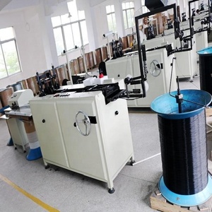 Perfekte voll automatische Doppelschleifen-Draht form maschine Spiralspulen-Notizbücher Binde maschine Draht herstellungs maschine - Product Image 2