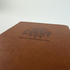 Diario de tapa dura cosido con hilo B5, planificador para el final de vida, con cuaderno de cuero PU de 100 g/m² - Product Image 2