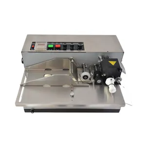batch date printing with auto paging my380f dry ink coder expire date printing machine