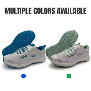<span class=keywords><strong>Scarpe</strong></span> da Cricket con Tacchetti per Uomo, Suola in Gomma, Fodera Traspirante, Antiscivolo, Leggere, per Uso Interno ed Esterno - Product Image 5