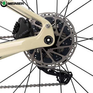 จักรยานกรวดคาร์บอนทั้งคัน แบบแกนปลดเร็ว สำหรับจักรยานเสือหมอบคาร์บอนไฟเบอร์ พร้อมเบรกดิสก์ไฮดรอลิก Shimano จักรยานกรวดคาร์บอน - Product Image 4