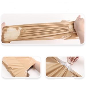 Sacs d'emballage pour vêtements imperméables épais couleur crème pour expédition logistique avec personnalisation - Product Image 6