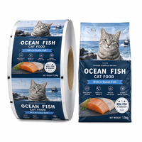 Film d'emballage laminé personnalisé imprimé pour biscuits de bœuf pour chiens, résistant à l'humidité, pour sachets de friandises cuites au four
