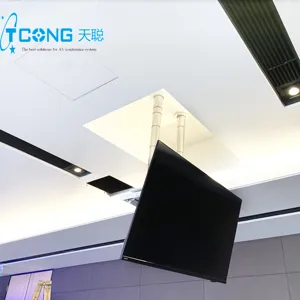 Tv Mount Lift TV Ceiling Hinge Motorized TV Lift Hidden TV Cabinet LED Screen Display Ceiling Display Mount