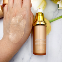 Fond de Teint Liquide Vegan Bio Waterproof à Marque Blanche Correcteur pour Tous Types de Peau Maquillage Changeant de Couleur