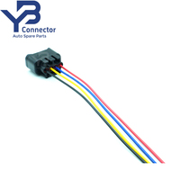 Female 4 Pin Ignition Coil Wiring Harness For Toyota Carola Vios Corolla Camry 90980-11885 7283-7449-30