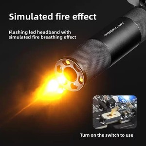 Modelo de Juguete de Simulación de Llama Silenciada de Aleación de Aluminio con Efecto de Humo para Películas, Juegos Deportivos y Airsoft Juvenil - Product Image 3