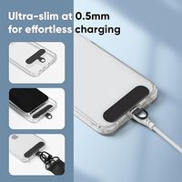Cordon de téléphone détachable, sangle réglable pour le cou et bandoulière, mains libres, anti-perte, attache multifonctionnelle pour la plupart des smartphones