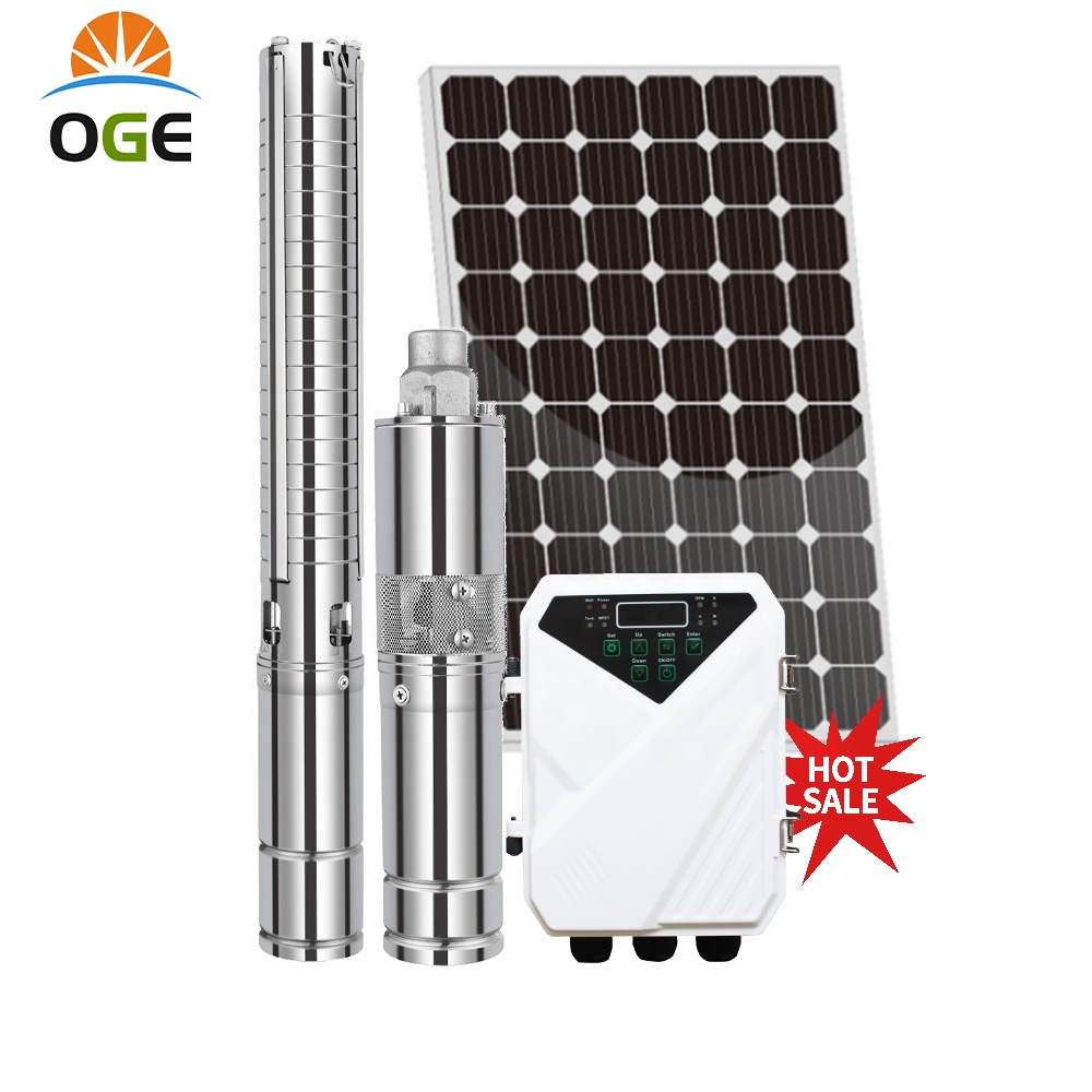 Deep Well Pump Hybrid Ac Dc Solar Water Pump Submersible Borehole Water Pump