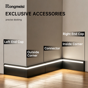 <span class=keywords><strong>Plinthe</strong></span> en aluminium avec éclairage LED - Product Image 4