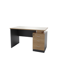 Bureau de direction moderne WORKSPACE HQ, modèle HQ-1002, en panneaux de bambou, design élégant, pour salon.