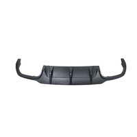 Pièces automobiles Lèvre de pare-chocs arrière en fibre de carbone pour Mercedes Benz Classe C W204 C63 2012-2014 Mise à niveau C63 Diffuseur arrière