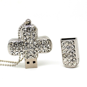 Best Selling Jewelry <strong>Cross</strong> <strong>Usb</strong> Flash <strong>Drive</strong> Popular <strong>Necklace</strong> Pendrive With Custom Logo - Product Image 3