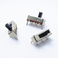 Micro-interrupteur à glissière pour sèche-cheveux vertical, 2 positions, broches courbées, 2 voies, produits numériques
