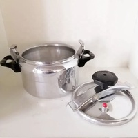 Autocuiseur en Aluminium Maison Grande Capacité Antidéflagrant Cocotte Profonde Marmite à Soupe Spéciale pour Cuisinière à Gaz
