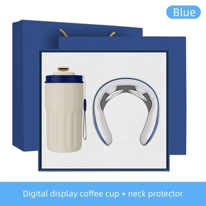 Coffret cadeau masseur <span class=keywords><strong>de</strong></span> cou en forme <span class=keywords><strong>de</strong></span> tasse à café pour la nouvelle maison 2026, articles promotionnels d'entreprise, cadeaux <span class=keywords><strong>de</strong></span> bienvenue pour les assurances - Product Image 2
