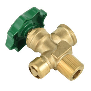 Yuanming YM01047 100lb laiton <span class=keywords><strong>Propane</strong></span> réservoir Service Valve <span class=keywords><strong>coupleur</strong></span> BBQ Surface lisse forgeage techniques basse pression 12mm 10mm tuyau - Product Image 3