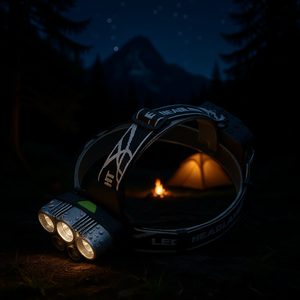 D0100XTZAPY LED Headlamp 20000 Lumen Rechargeable 6 Mode Aluminum Alloy Camping Cycling Hunting <b>Outdoor</b> <b>Lighting</b> - Product Image 2