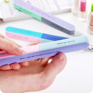 Esponja desechable 2 en 1 para pulir <span class=keywords><strong>uñas</strong></span>, bloque <span class=keywords><strong>de</strong></span> limas <span class=keywords><strong>de</strong></span> <span class=keywords><strong>7</strong></span> <span class=keywords><strong>pasos</strong></span> - Product Image 4