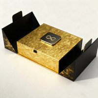 Emballage de livre de luxe personnalisé, boîte en carton haut de gamme à double porte, bougies, flacon de parfum, laminage magnétique mat, recyclable