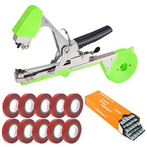 Machine à lier et à attacher les tomates et les concombres pour le jardinage domestique, avec 10 sangles et 1 boîte de clous - Product Image 5