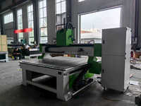 Machine de gravure et de fraisage CNC pour le travail du bois 1325, 4 têtes, un moteur, quatre broches multiples, routeur de découpe pour meubles en bois