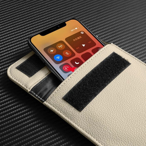 Pochette de protection RFID anti-traçage, sac <span class=keywords><strong>Faraday</strong></span>, bloqueur de signal pour téléphone portable, carte, clé de voiture, wifi - Product Image 4