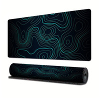 Tapis de souris personnalisé e-sports lignes abstraites tapis de table tapis de bureau étanche étudiant affaires ordinateur tapis de bureau tapis de souris