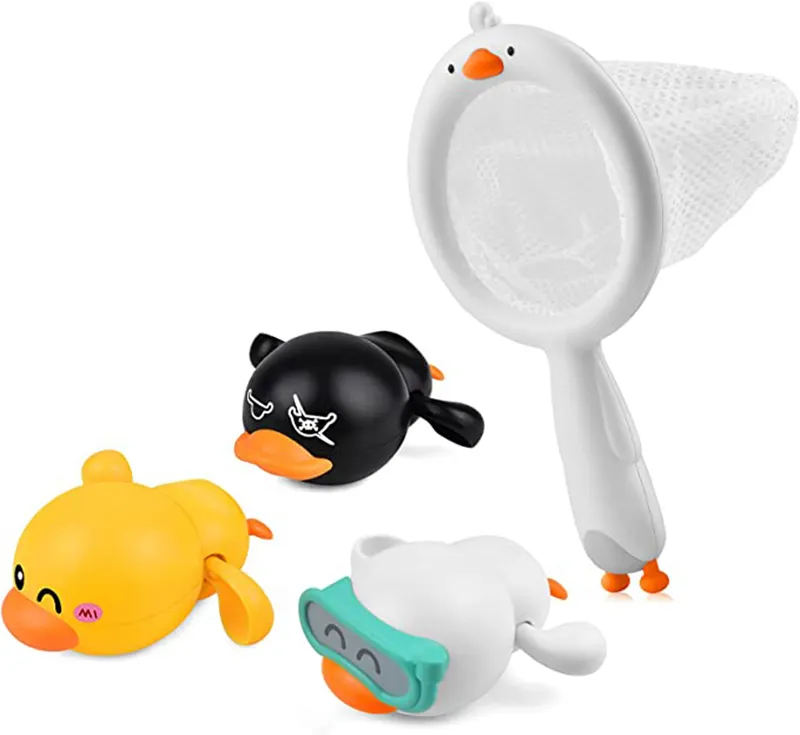 Milagro 장난감 아기 욕조 샤워 해변 물 놀이 게임 바람 부동 동물 유아 목욕 장난감
