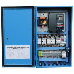 Fervi Fast Head Milling Machine With Inverter 120V 60Hz Industrial Use - Product Image 2