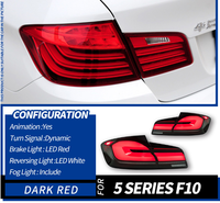 Feux arrière à LED pour Série 5 F10 F18 2011-2017, lentille transparente, 12V 6000K 36W, mise à niveau de rétrofit, nouveau clignotant, 1 an