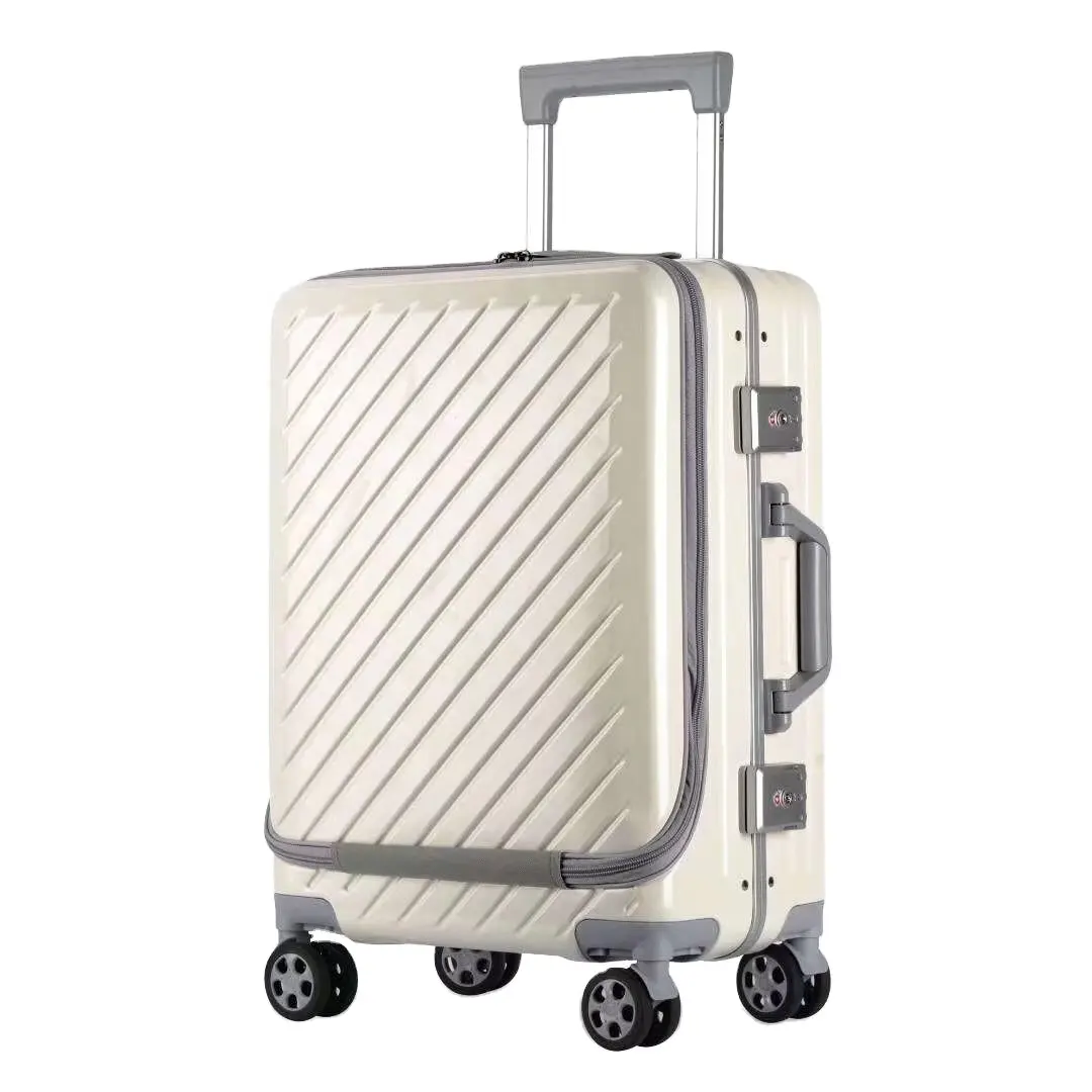 Modern style luggage suitcase travel hardside spinner luggage with super quality business luggage
