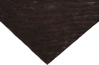 Tapis rectangulaire de luxe en laine de Nouvelle-Zélande 100% tufté à la main, couleur unie, antidérapant, style Fossil Ember, prix de gros, taille moyenne