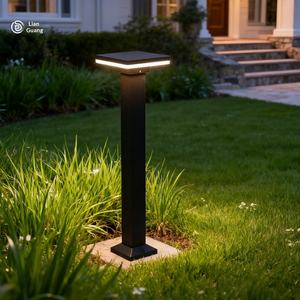 Lampe solaire de pelouse extérieure étanche, lampe de jardin paysagère extérieure, lampe LED à activation automatique, lampe de pelouse de villa communautaire - Product Image 5