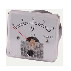 Analog panel meters ammeter voltmeter AC 60x60 0-500V