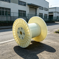 Bobine de fil vide durable, légère, antidérapante, support de câble industriel résistant à l'usure, bobine de fil en plastique