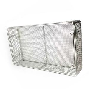 Ensemble de paniers et de plateaux pratiques en acier inoxydable 304/316, durables et faits à la main, pour une utilisation en cuisine - Product Image 2