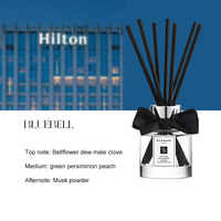 Diffuseur à Bâtonnets d'Ambiance Haute Qualité Parfums Personnalisés Huile Essentielle Flacon en Verre Longue Durée 50ml