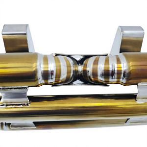 Sistema de Escape Catback Valvetronic de Aleación de Titanio Dorado para <span class=keywords><strong>Porsche</strong></span> <span class=keywords><strong>911</strong></span> 992 Carrera <span class=keywords><strong>S</strong></span> GTS <span class=keywords><strong>Turbo</strong></span> - Product Image 5