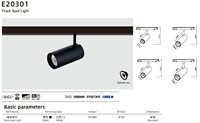 Smart Dali Zigbee Éclairage sur rail intérieur contrôlable pour centre commercial à domicile Lumière de suivi magnétique sur rail