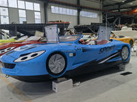 Nouveau Jet Ski Motorisé Aquatique Intelligent de Luxe, Supercar des Mers, avec Moteur Hors-Bord