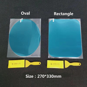 Pellicola per Vetri Bagno 2024 Personalizzabile, Alta Qualità HD, Trasparente, Autoadesiva, Antiappannamento, Antipioggia, 90% VLT, Premium, in PET - Product Image 5