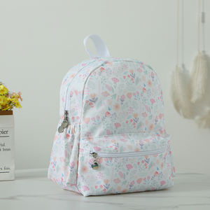 Mochila de Nailon para Mujer al por Mayor con Estampado de Flores y Cuadros Vichy, Impermeable y Personalizada para Chicas, Ocio al Aire Libre y Mochila Escolar Universitaria - Product Image 4