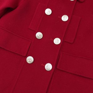 En Stock venta al por mayor estilo chino Children'S ropa de invierno niñas rojo largo invierno mantener caliente abrigo de lana - Product Image 5
