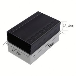 Aluminum Alloy CNC Extrusion IP54 Junction Box <b>Enclosure</b> Control Case Electronics Housing Electronic Project Box Split Body - Product Image 1